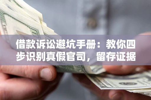武汉借款诉讼避坑手册：教你四步识别真假官司，留存证据不踩雷