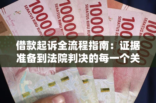 武汉借款起诉全流程指南：证据准备到法院判决的每一个关键步骤