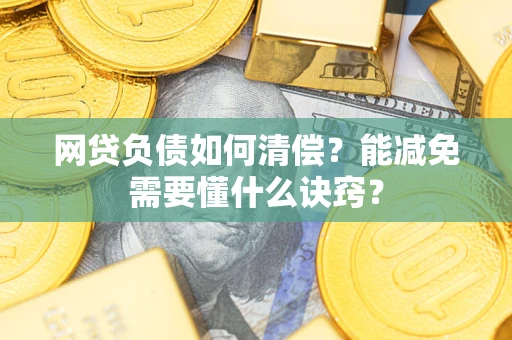武汉网贷负债如何清偿？能减免需要懂什么诀窍？